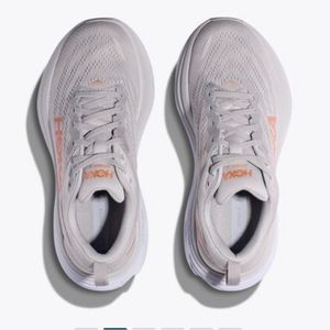 Hoka Bondi 8 running/walking shoes. Worn twice. Good condition!